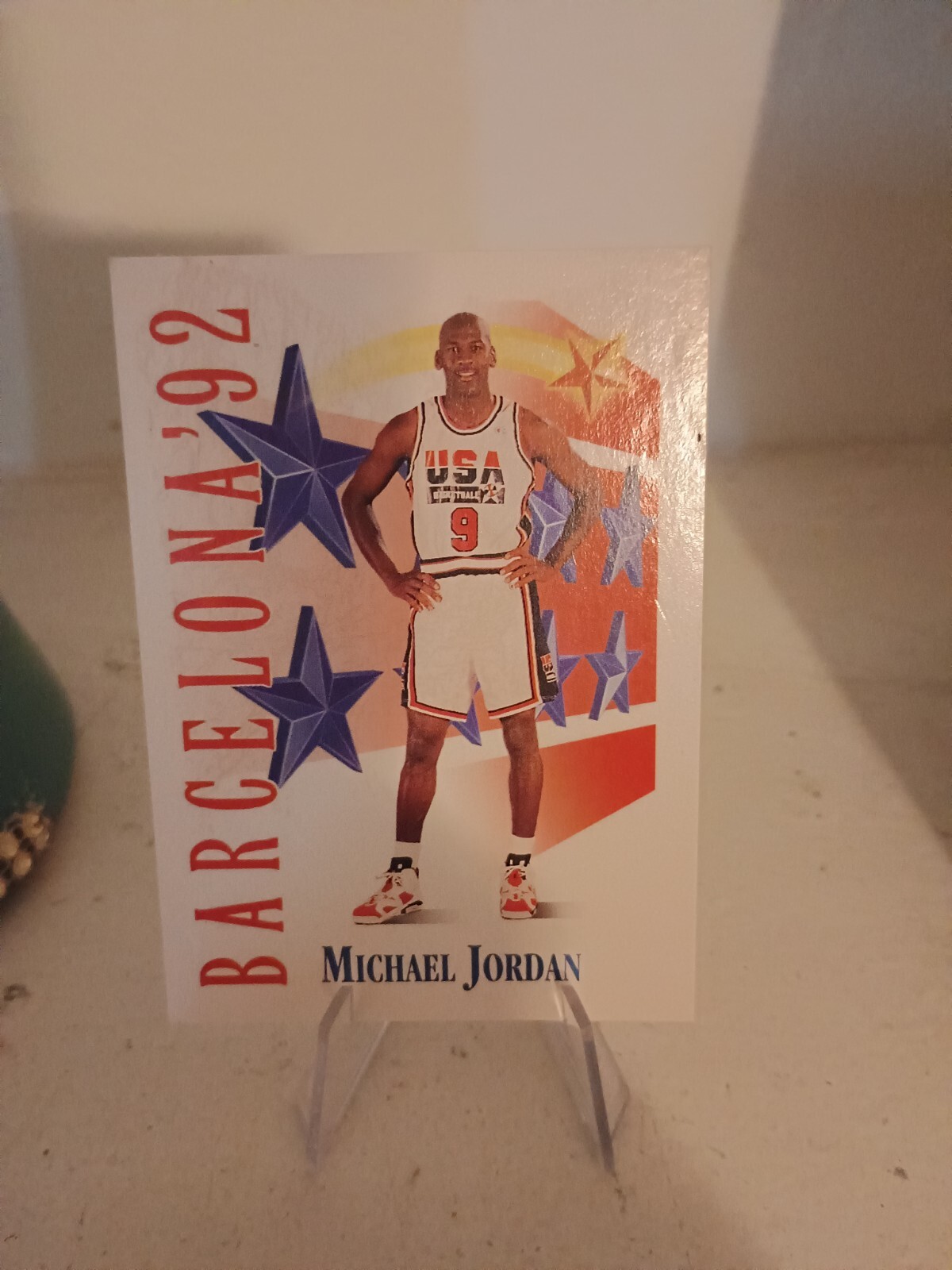 1991-92 SKYBOX NBA BASKETBALL MICHAEL JORDAN #534 CHICAGO BULLS TEAM USA MINT