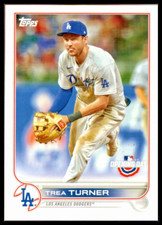2022 TOPPS OPENING DAY #74 TREA TURNER LOS ANGELES DODGERS