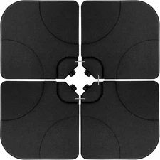 SIMPLE DELUXE 4PCS OFFSET PATIO MARKET UMBRELLA BASE STAND (#3282Q)