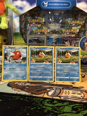 MAGIKARP 19/98 2015 XY ANCIENT ORIGINS & Magikarp 021/078 Pokemon Go - TGC