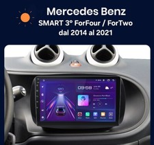 MERCEDES SMART ForTwo  / ForFour - W453 dal 2014 al 2021 - Autoradio Android 12