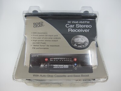 Road gear RGCM31 30 Watts Bass Boost Recoton Mobile Electronics NEW SEALED