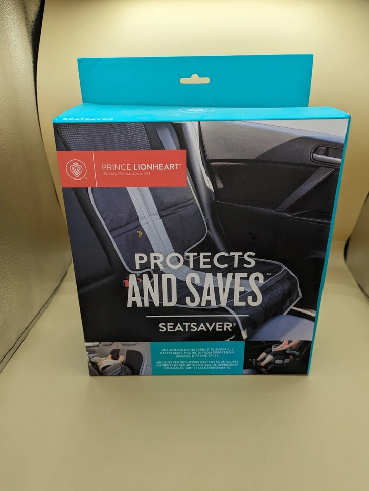 Protector de asiento de coche PRINCE LIONHEART SEATSAVER NEGRO 280 Foto 3 de 4