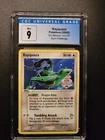 Rayquaza Gym Challenge Stamped 22/107 Pokemon TCG 2005 EX Deoxys CGC 9
