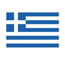 Greek Flag Sticker Decal
