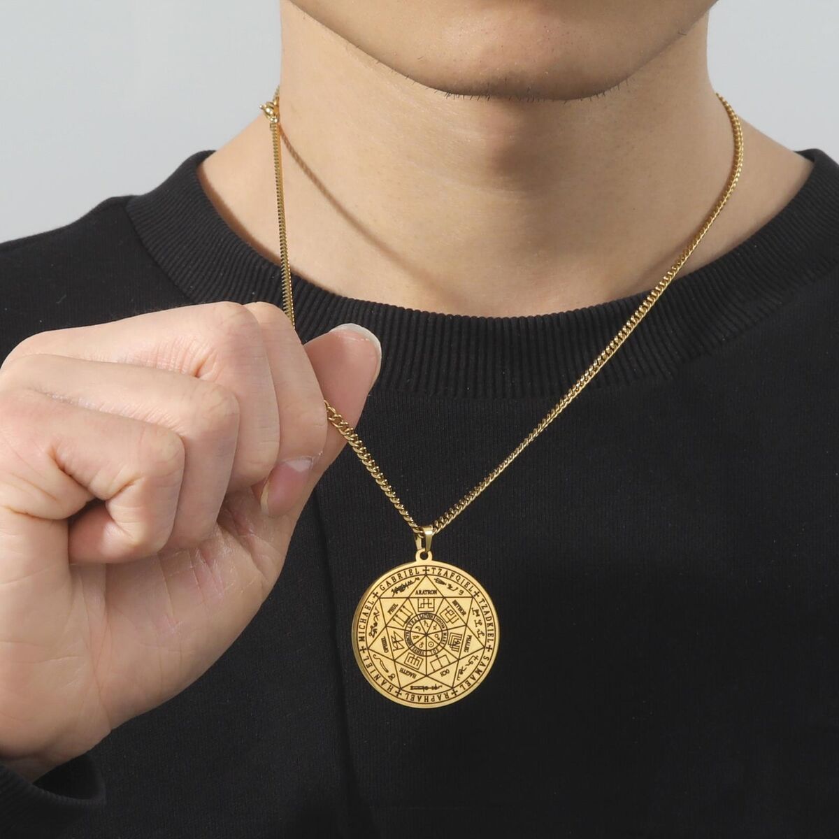 Amuletos De PROTECCION Y Para Buena Suerte Contra La Brujeria MEDALLON  Colgante for sale online