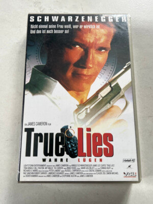 True Lies / Wahre Lügen VHS Video Kassette neu in Folie Sealed Schwarzenegger