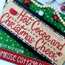 Primrose Cottage Stitches Hot Cocoa and Christmas Cheer Cross Stitch Chart