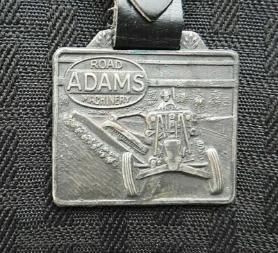1950's HERMAN M BROWN DES MOINES CEDAR RAPIS IA WATCH FOB ADAMS GRADERS RARE 