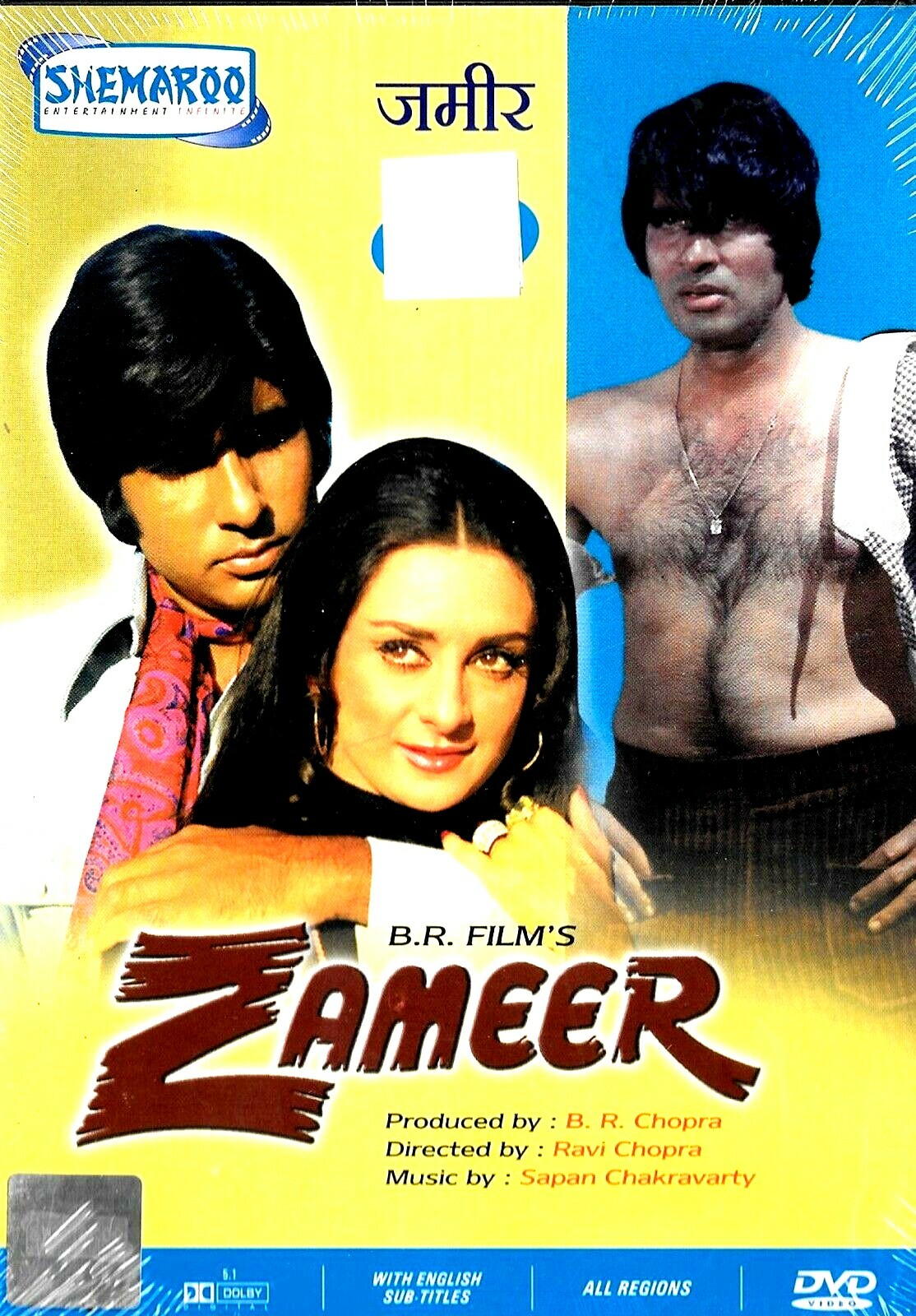 ZAMEER - AMITABH BACHAN - VINOD KHANNA - NEW BOLLYWOOD DVD - FREE UK POST