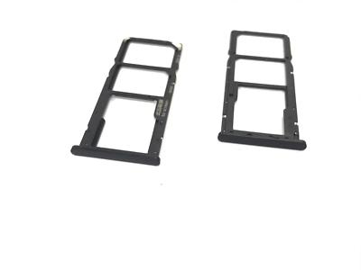 Original Huawei 7C Nano Sim Karten Halter SD Karten Tray Karten Slot Schwarz