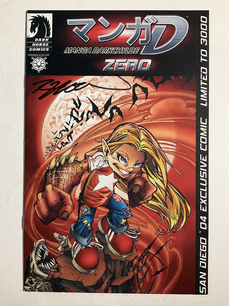MANGA DARKCHYLDE ZERO SIGNED BY RANDY QUEEN NM NEAR MINT DARK