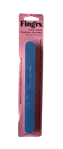 Fing'rs Xtra Thick Medium Course Nail Filer Grinder. - 第 1/2 張圖片