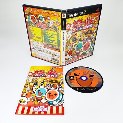 PS2 10本。 PS2 Taiko no Tatsujin 10 Games Set 3 4 5 6 7 Matsuri NTSC-J