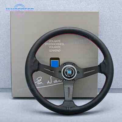 JDM Sport Steering Wheel 14inch Universal Classic Drift Racing Steering Wheel