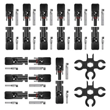 5~20 pairs Male Female Wire Cable Connector Set Solar Panel 30A Waterproof