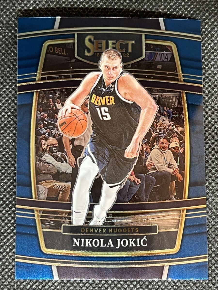2021-22 Panini Select Basketball NIKOLA JOKIC #82 MVP RETAIL 2021-22 Panini Select Basketball NIKOLA JOKIC #82 MVP RETAIL