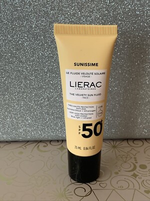 LIERAC Sunissime The Velvety Sun Fluid Gesicht Anti-Aging LSF50, 25ml, Neu 