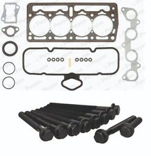 KIT GUARNIZIONI TESTATA SERIE SMERIGLIO + BULLONI ADATTI PER FIAT PANDA 900