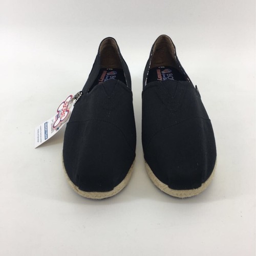 bobs black slip ons
