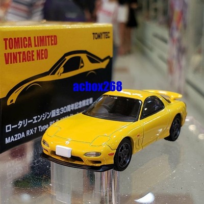 Tomica Limited Vintage Neo Lv Mazda Rx 7 Type Rs R 1997 Sunburst Yellow Tomytec Toys Hobbies Cars Trucks Vans
