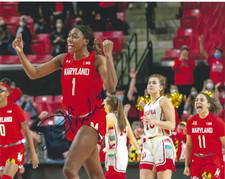 DIAMOND MILLER Signed 8 x 10 Photo WNBA Basketball MINNESOTA LYNX Maryland