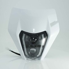 Faro Delantero De Luz Blanca Para Moto Todoterreno – Compatible Con Kawasaki, Suzuki Y Yamaha KDX, 33x32 Cm