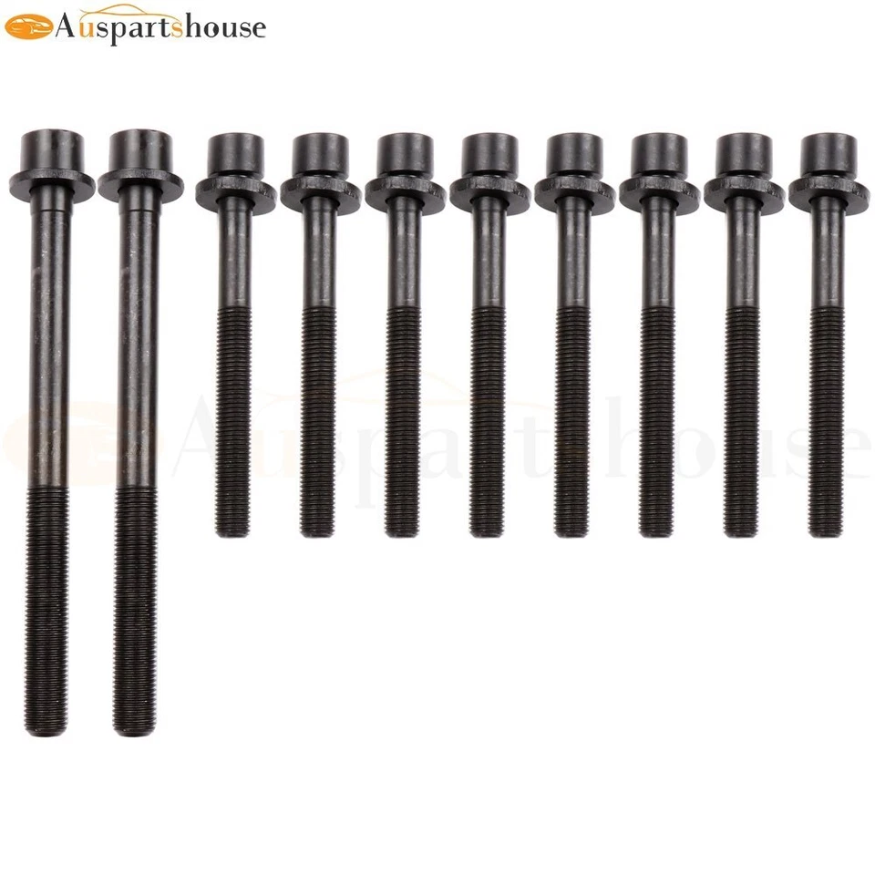 10 piezas pernos de cabeza para Hyundai Elantra Tiburon Kia para Spectra5 1,8 2,0 L 1996-2012 Foto 2 de 4