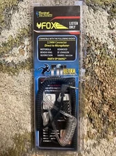 Tactical Ear Gadgets FOX 2.5mm Listen Only Earphone - EP1069SC - New