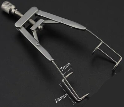 stainless steel 75mm wire eye speculum ophthalmic instrument ENT ...