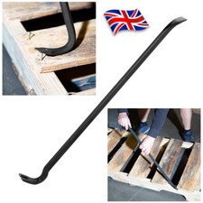 36" Wrecking Crow Bar Steel Crowbar Nail Board Puller Lever Pry Pull Breaker B