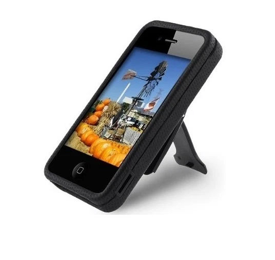 Cuerpo Guante Snap-On Estuche Rígido Clip para Apple iPhone 4 4G Foto 4 de 4