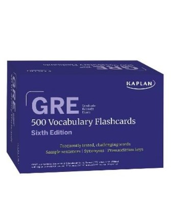 Kaplan Test Pre GRE Vocabulary Flashcards, Sixth Edition + Online Access (Cards)