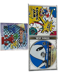 SONIC JAM Sonic Jam flyer included for Sega Saturn So