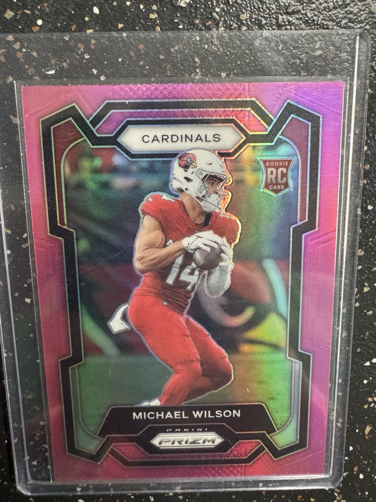2023 Panini Prizm - Rookies Michael Wilson #303 Pink Prizm (RC)