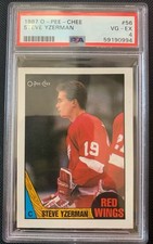 Steve Yzerman Cards, Rookie Cards and Autograph Memorabilia Guide 14