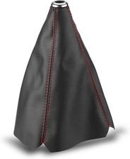 Universal Shift Boot Pu Leather Black New