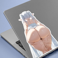 Frieren 5  Vinyl Sticker Waifu Anime Manga Lewd Laptop Skateboard Car