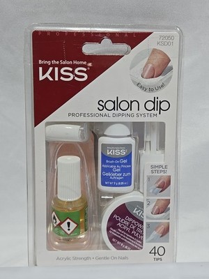 Kiss Salon Professional Dipping System 40 Tips 