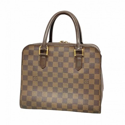 Louis Vuitton Damier Trano Handbag Brown Used Women From Japan