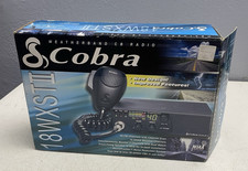 Cobra CB Radio Sound Tracker 18 WX ST II NOAA Weather Radio 40 Channels Scan Vtg