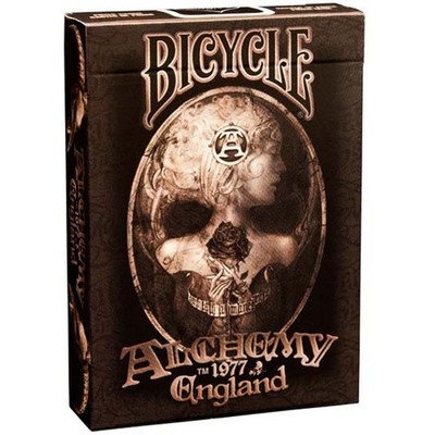 Bicycle Alchemy 1977 England Gothic Fantasy Playing Preowned Collector Deck Card