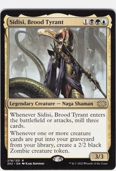 Sidisi, Brood Tyrant #276 Double Masters 2022 Rare