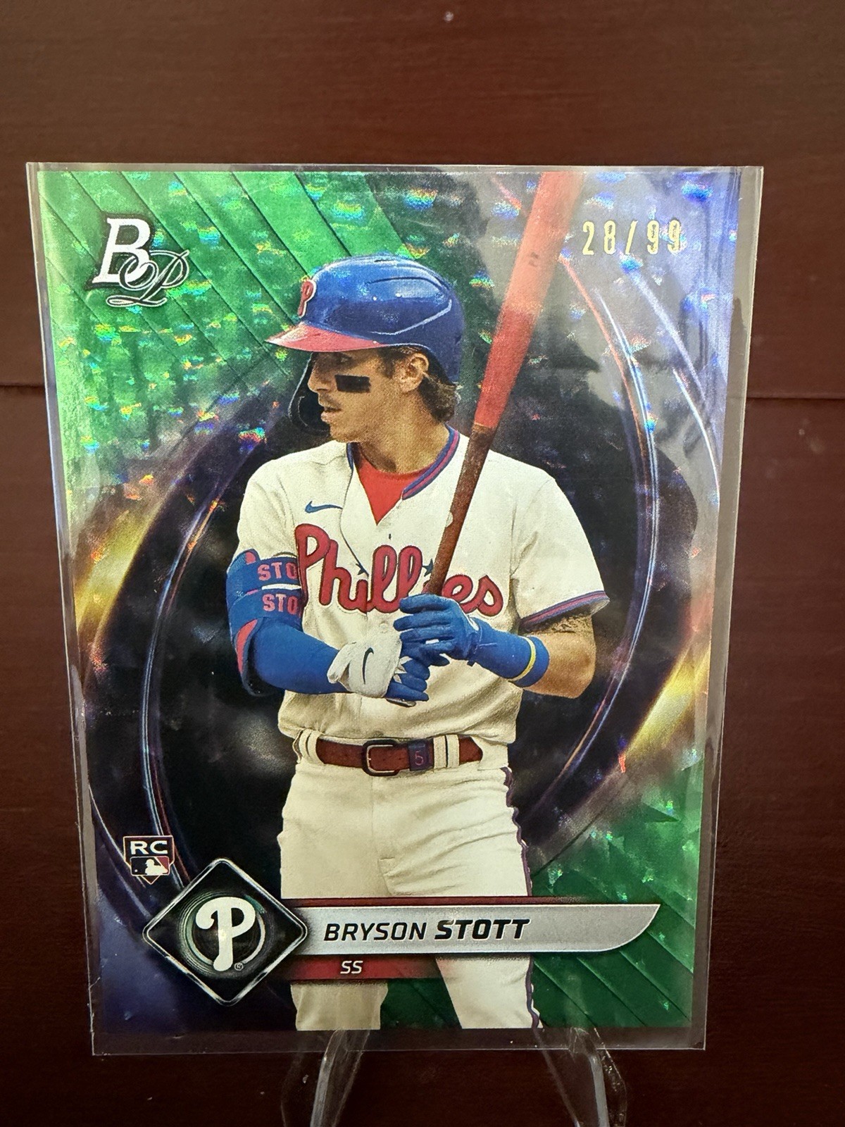 2022 Bowman Platinum Bryson Stott #24 (RC) 28/99