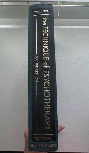 Die Technik der Psychotherapie Lewis R. Wolberg MD Band 2 2. Auflage Vintage HC 1967 - Bild 7 von 15