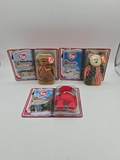 Set of 3 - 2000 TY Beanie Babies McDonald  s International Bears II