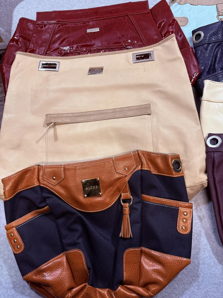 Lote de 7 fundas de monedero Miche para mujer Adrianna Aubrey Eloise McCall Marcy Misty Foto 2 de 4