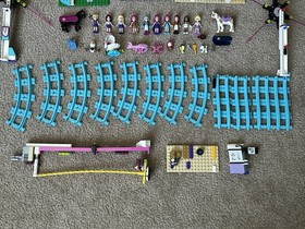 Lego Friends Lot 7+ Lbs - 41130 Amusement Park Minifigs Horses Retired Sets