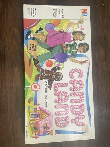 Milton Bradley Candy Land a Child's First Game, Vintage 1978 Edition