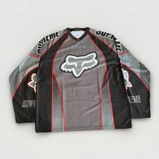 NEW Supreme Fox Racing DMX Jersey Black Size Medium FW25 *READY TO SHIP* ✅